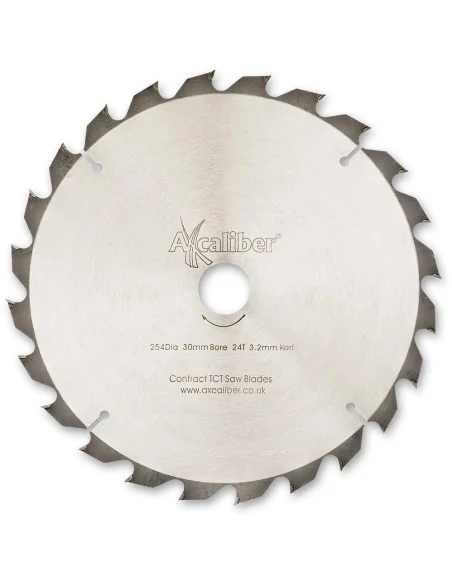 Axcaliber Contract 254mm TCT Saw Blades 🪚 Premium Woodworking Equipment | JetTools.bg
