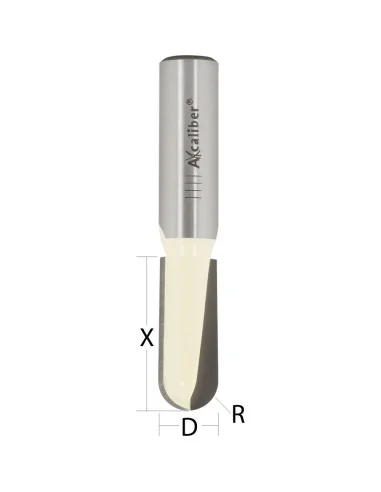 Axcaliber Round Nose/Radius Cutters - 1/2" Shank 🪚 Premium Woodworking Equipment | JetTools.bg