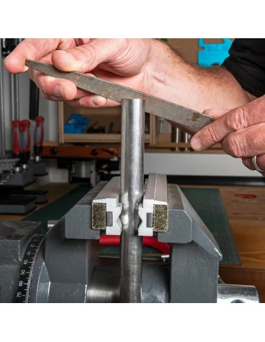 Axminster Workshop Magnetic Aluminium Prism Vice Jaw Protector 🪚 Premium Woodworking Equipment | JetTools.bg