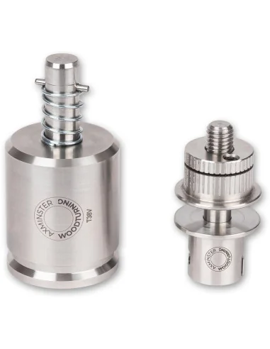 Axminster Woodturning Twist & Fix Adaptor & Mop Arbor 🪚 Premium Woodworking Equipment | JetTools.bg