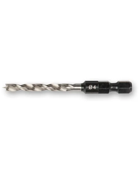 FISCH HSS Brad Point Drill Bit Hex Shank 🪚 Премиум оборудване за дървообработка | JetTools.bg