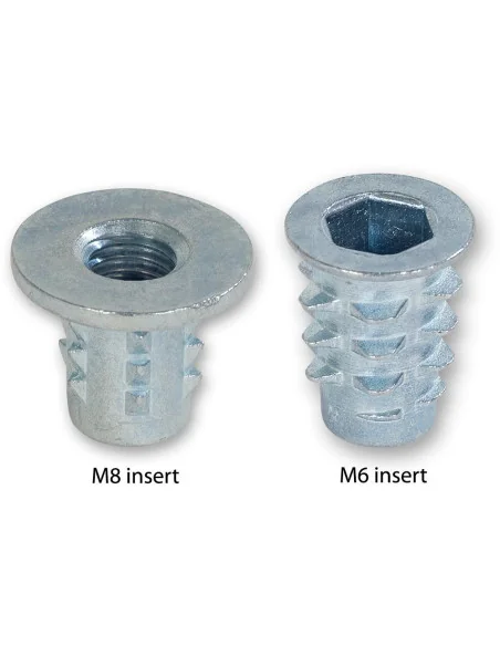 Threaded Metal Inserts for Wood 🪚 Премиум оборудване за дървообработка | JetTools.bg