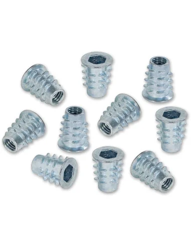 Threaded Metal Inserts for Wood 🪚 Премиум оборудване за дървообработка | JetTools.bg