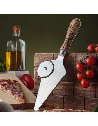 3 in 1 Pizza Cutter, Slicer & Server 🪚 Premium Woodworking Equipment | JetTools.bg