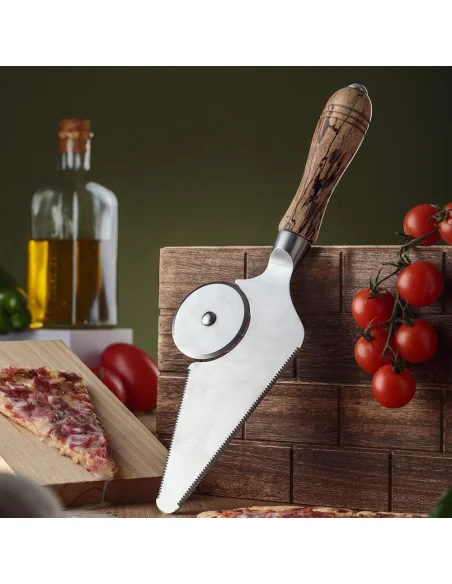 3 in 1 Pizza Cutter, Slicer & Server 🪚 Premium Woodworking Equipment | JetTools.bg