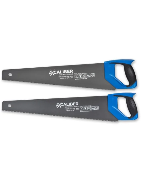Axcaliber FineLine PTFE Coated Handsaws 7 & 11tpi (Pkt 2) 🪚 Премиум оборудване за дървообработка | JetTools.bg