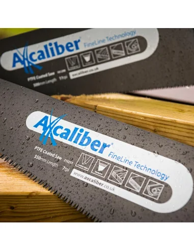 Axcaliber FineLine PTFE Coated Handsaws 7 & 11tpi (Pkt 2) 🪚 Премиум оборудване за дървообработка | JetTools.bg