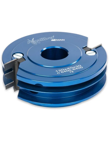 Axcaliber One Piece Rail & Stile Cutter Head 🪚 Premium Woodworking Equipment | JetTools.bg