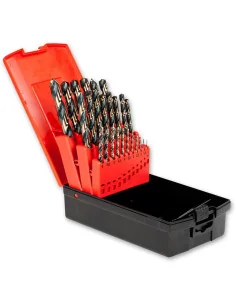 Axminster Professional 1.0-13 x 0.5mm HSS Drill Set Two Tone 25 Piece 🪚 Premium Woodworking Equipment | JetTools.bg