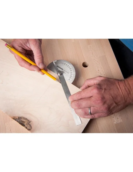 Axminster Professional D Head Protractor 🪚 Premium Woodworking Equipment | JetTools.bg