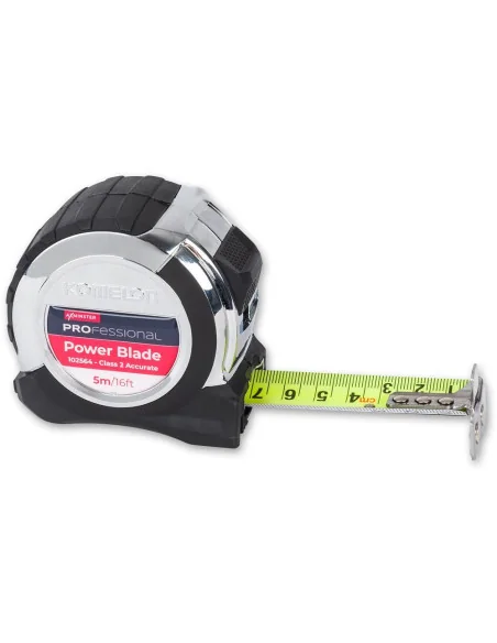 Axminster Professional Power Blade Tape - 5m/16ft 🪚 Premium Woodworking Equipment | JetTools.bg