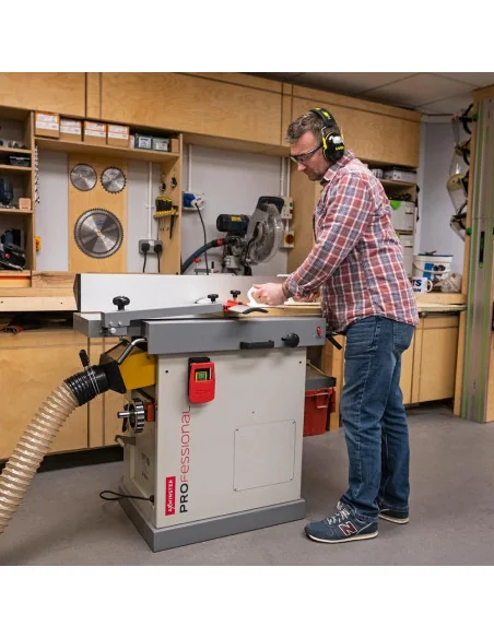 Axminster Professional AP260SPT Planer Thicknesser Spiral Block - 230V 🪚 Premium Woodworking Equipment | JetTools.bg