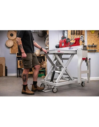Axminster Professional AP300LF 300kg Lifting Table 🪚 Премиум оборудване за дървообработка | JetTools.bg