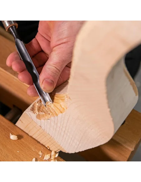 Rider Out-Cannel Firmer Gouge Wooden Handle - 12mm 🪚 Premium Woodworking Equipment | JetTools.bg