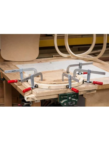 Axminster Trade Clamps Forged Flat Bar Clamp 🪚 Премиум оборудване за дървообработка | JetTools.bg
