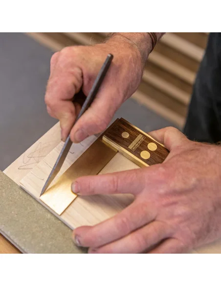 Axminster Workshop Adjustable Try Square 🪚 Премиум оборудване за дървообработка | JetTools.bg