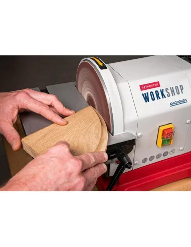 Лентов и дисков шлайф Axminster Workshop AW200BDS 🪚 Премиум оборудване за дървообработка | JetTools.bg