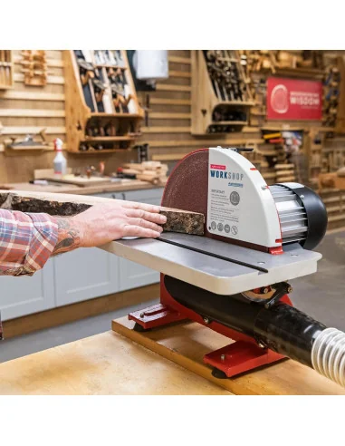 Дисков шлайф Axminster Workshop AW300DS 300mm 🪚 Премиум оборудване за дървообработка | JetTools.bg