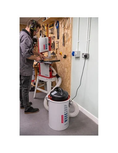 Аспирация преносима Axminster Workshop AW50E 50L 🪚 Премиум оборудване за дървообработка | JetTools.bg