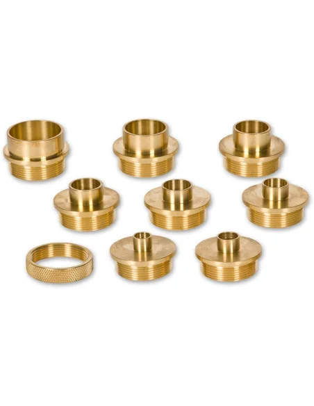 Axminster Workshop Metric Threaded Guidebush Set