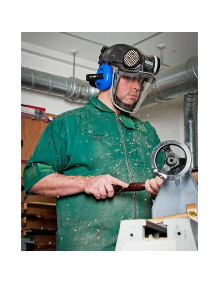 Big Blue Ear Defenders for Evolution Respirator 🪚 Премиум оборудване за дървообработка | JetTools.bg