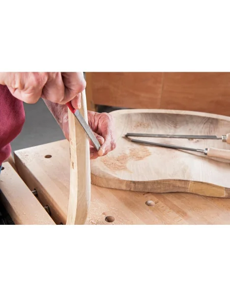 Iwasaki Japanese Carver's File - Flat Extra Fine 100mm 🪚 Premium Woodworking Equipment | JetTools.bg