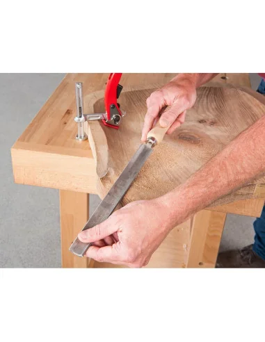 Iwasaki Japanese Carver's File - Half Round Coarse 250mm 🪚 Premium Woodworking Equipment | JetTools.bg