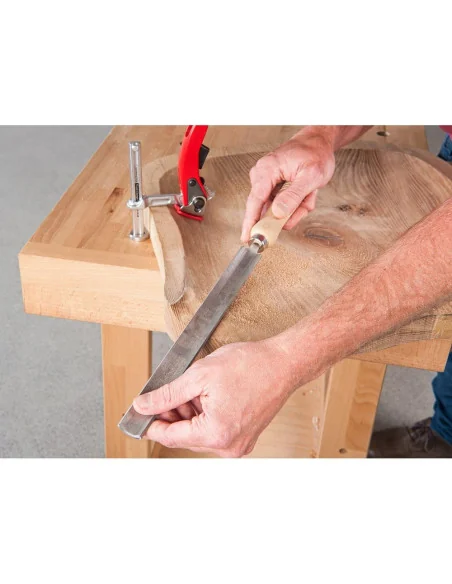 Iwasaki Japanese Carver's File - Half Round Coarse 250mm 🪚 Premium Woodworking Equipment | JetTools.bg