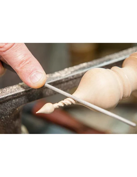 Iwasaki Japanese Carver's File - Round 3mm Extra Fine 100mm 🪚 Premium Woodworking Equipment | JetTools.bg