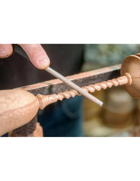 Iwasaki Japanese Carver's File - Round 6mm Extra Fine 100mm 🪚 Premium Woodworking Equipment | JetTools.bg