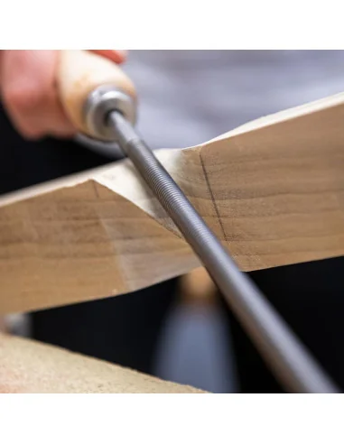 Iwasaki Japanese Carver's File - Round 8mm Fine 200mm 🪚 Premium Woodworking Equipment | JetTools.bg