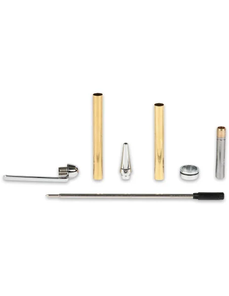 Craftprokits Chrome Plated European Style Twist Pen Kit 🪚 Премиум оборудване за дървообработка | JetTools.bg