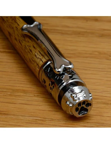 Dog Click Pen Kit - Chrome 🪚 Premium Woodworking Equipment | JetTools.bg