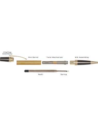 Craftprokits Elegance Pen Kit 🪚 Премиум оборудване за дървообработка | JetTools.bg