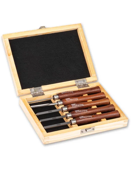 Craftprokits Miniature Woodturning Tool Set 🪚 Премиум оборудване за дървообработка | JetTools.bg