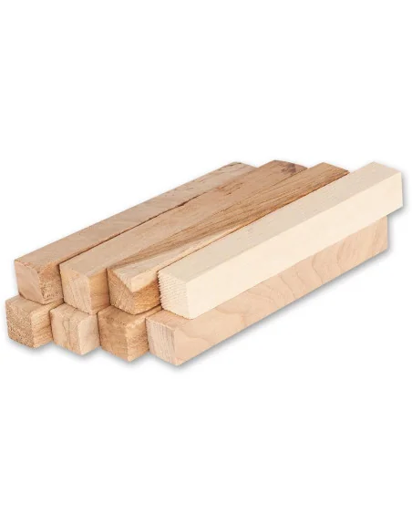 Pen Blanks - Mixed Native Hardwoods (Pkt 8) 🪚 Premium Woodworking Equipment | JetTools.bg