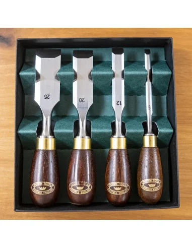 Crown 4 Piece Butt Chisel Set 🪚 Premium Woodworking Equipment | JetTools.bg