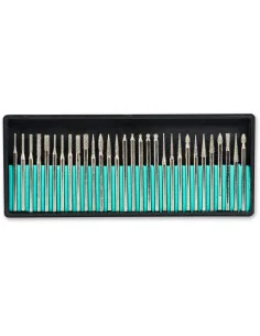 Diamond 30 Piece Burr Set 🪚 Премиум оборудване за дървообработка | JetTools.bg