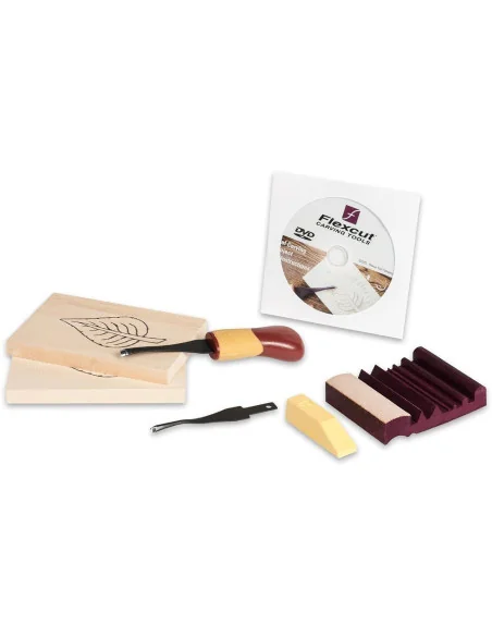 Flexcut Beginner 2-Blade Craft Carver Set Package 🪚 Премиум оборудване за дървообработка | JetTools.bg