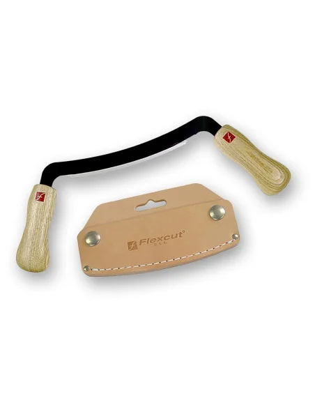 Flexcut KN16 Drawknife with Sheath 🪚 Премиум оборудване за дървообработка | JetTools.bg