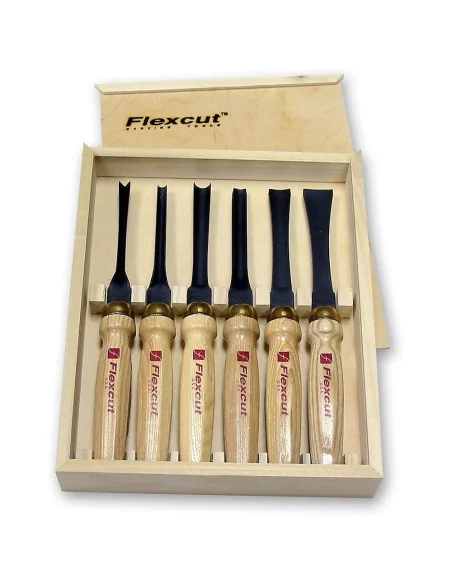 Flexcut MC150 6 Piece Mallet Tool Starter Set 🪚 Премиум оборудване за дървообработка | JetTools.bg