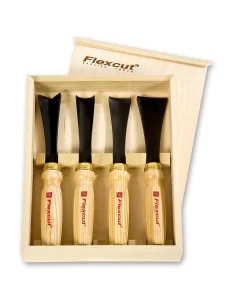 Flexcut MC175 4 Piece Mallet Sculptors Set 🪚 Премиум оборудване за дървообработка | JetTools.bg
