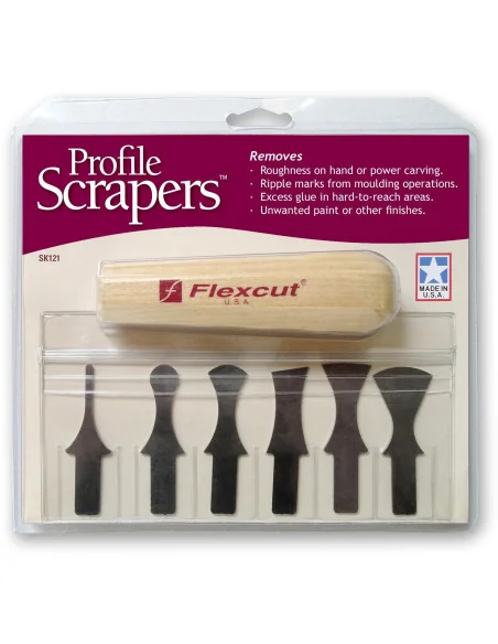 Flexcut Profile Scraper Set 🪚 Premium Woodworking Equipment | JetTools.bg