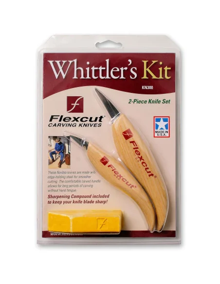 Flexcut Whittler's Kit 🪚 Премиум оборудване за дървообработка | JetTools.bg