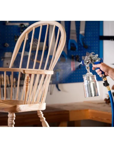 Fuji Mini-Mite 4 Turbine Platinum Unit & T70 Suction Spray Gun 🪚 Премиум оборудване за дървообработка | JetTools.bg