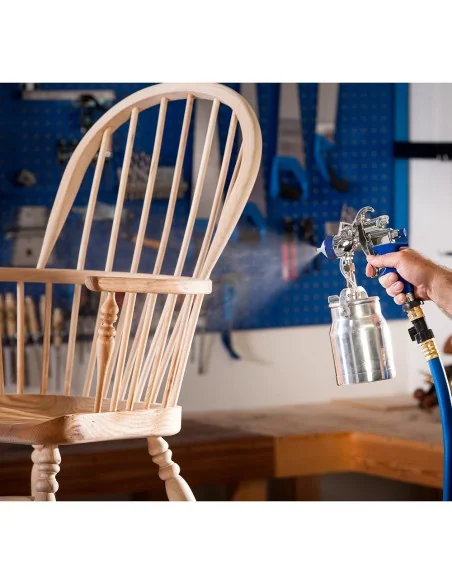 Fuji Mini-Mite 4 Turbine Platinum Unit & T70 Suction Spray Gun 🪚 Премиум оборудване за дървообработка | JetTools.bg