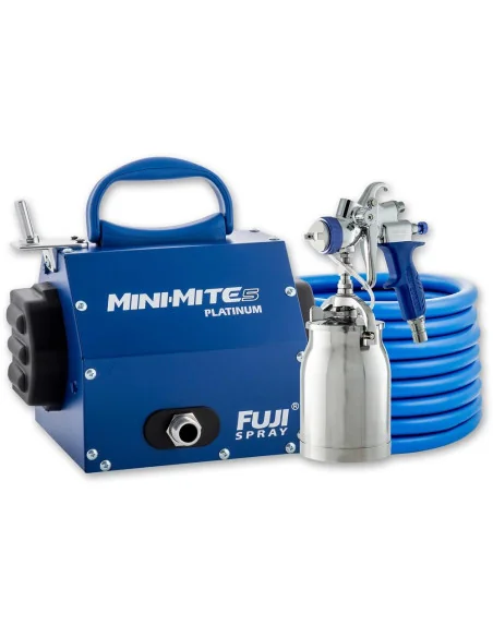 Fuji Mini-Mite 5 Turbine Unit & Fuji T70 Spray Gun 🪚 Премиум оборудване за дървообработка | JetTools.bg