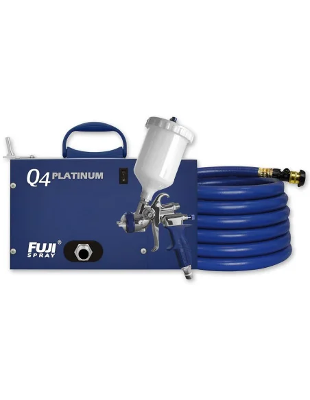 Fuji Spray Q4 Platinum Turbine Unit & T75G Gravity Spray Gun 🪚 Premium Woodworking Equipment | JetTools.bg
