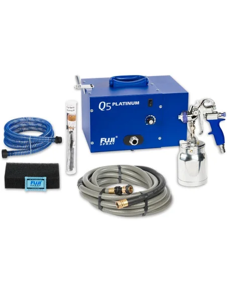 Fuji Q5 Platinum Turbine Unit With T70 Spray Gun - PACKAGE DEAL 🪚 Премиум оборудване за дървообработка | JetTools.bg