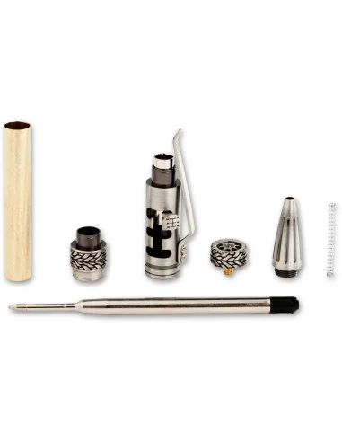 Gearshift Pen Kit - Antique Pewter 🪚 Premium Woodworking Equipment | JetTools.bg